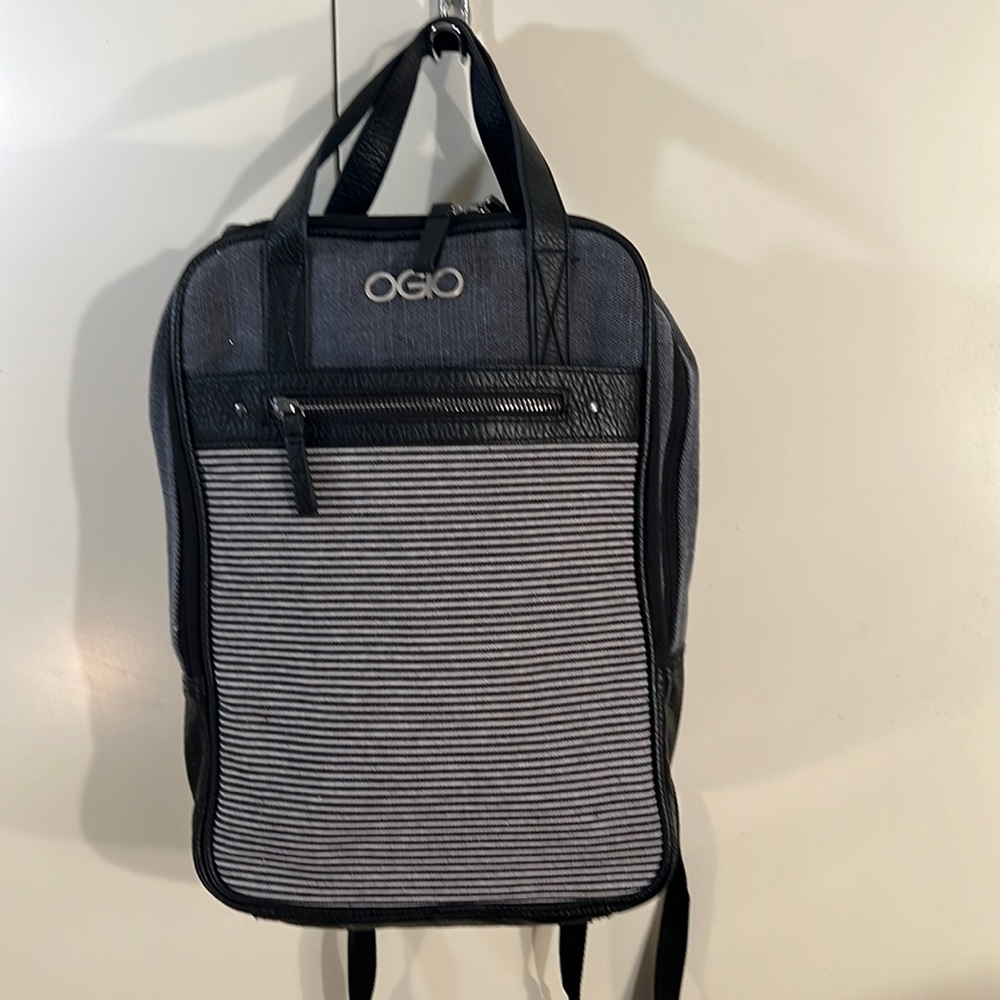 OGIO Travel Backpack Canvas And Faux Leather. Unisex